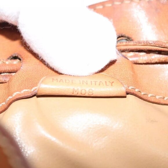 CELINE Macadam Canvas Shoulder Bag PVC Leather Brown Auth bs11386 - Picture 10 of 16